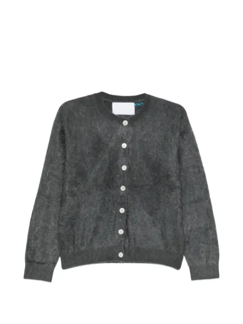 CUDDLEUP brushed-knit cardigan