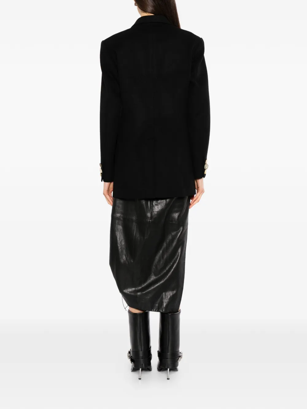 Junya Watanabe embellished-button blazer Zwart