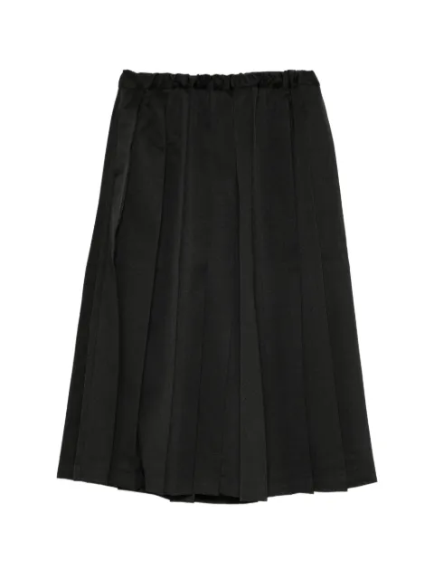 Melitta Baumeister pleated crop trousers