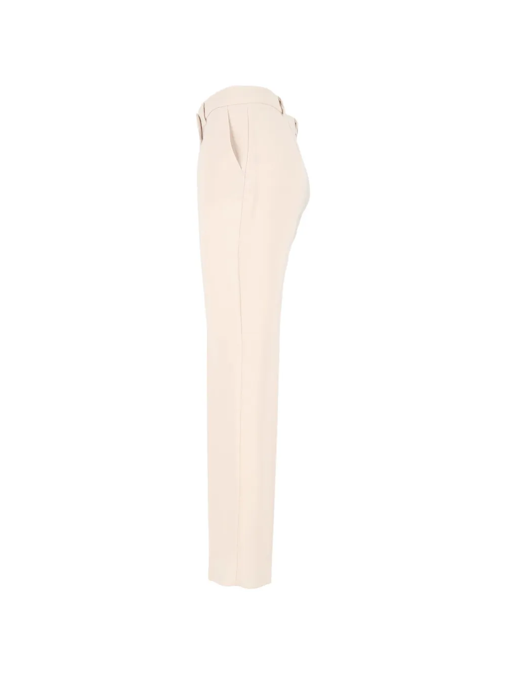 Max Mara straight-fit cady trousers Beige