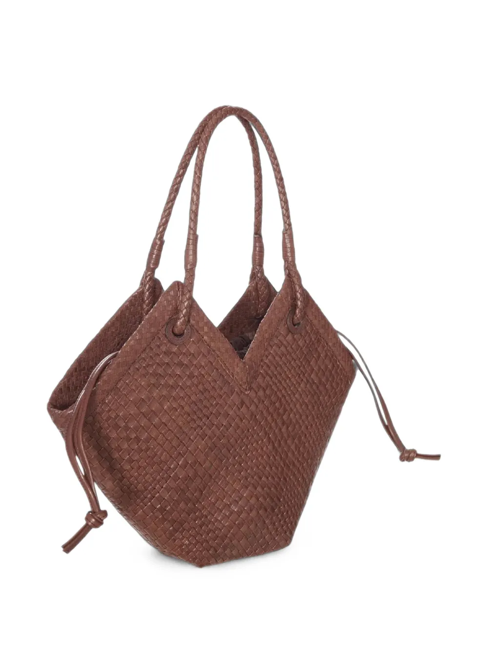 IBELIV Medium Trinity geweven shopper Bruin