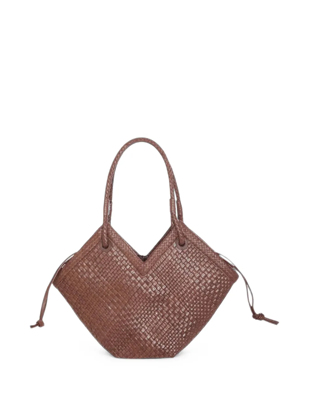 IBELIV Medium Trinity geweven shopper Bruin