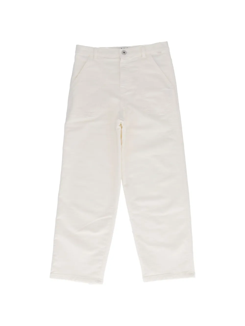 Il Gufo straight-leg carpenter jeans - Bianco