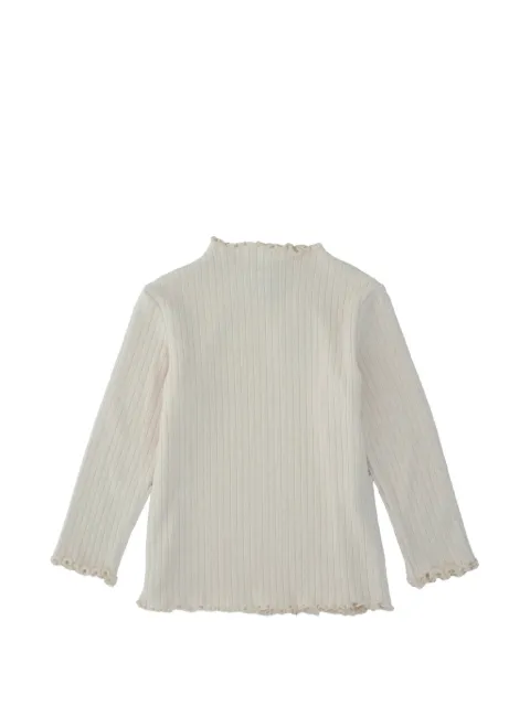 MAGIL ribbed lettuce-trim sweater 