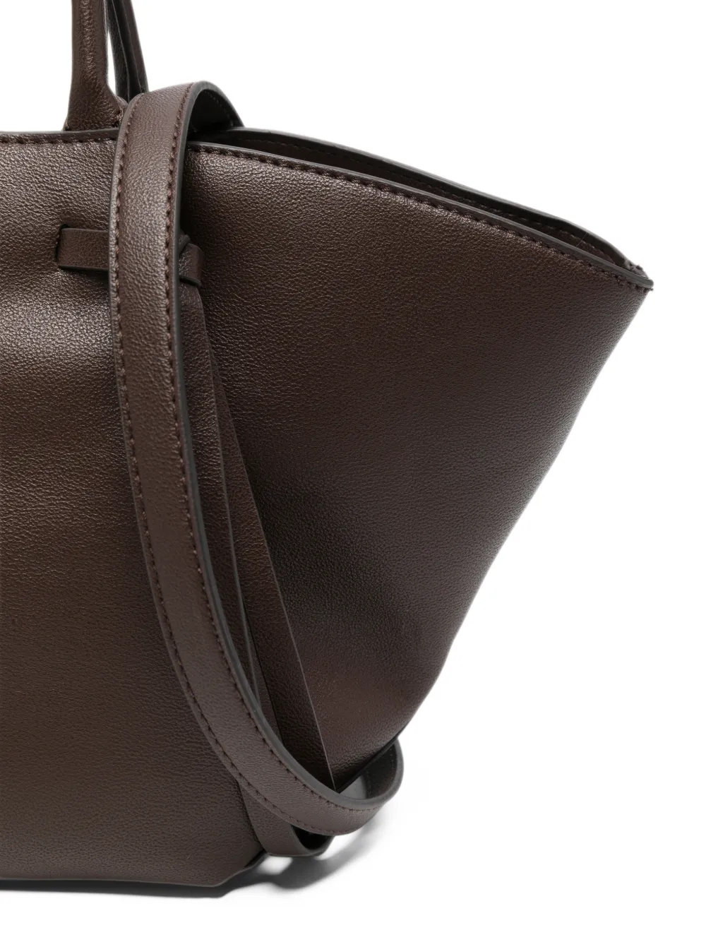 GUESS USA Shopper met logoplakkaat Bruin