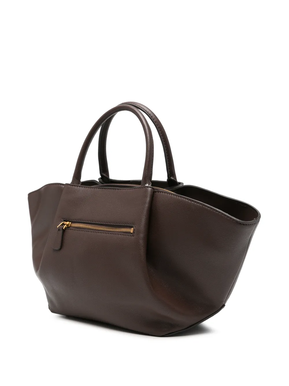 GUESS USA Shopper met logoplakkaat Bruin