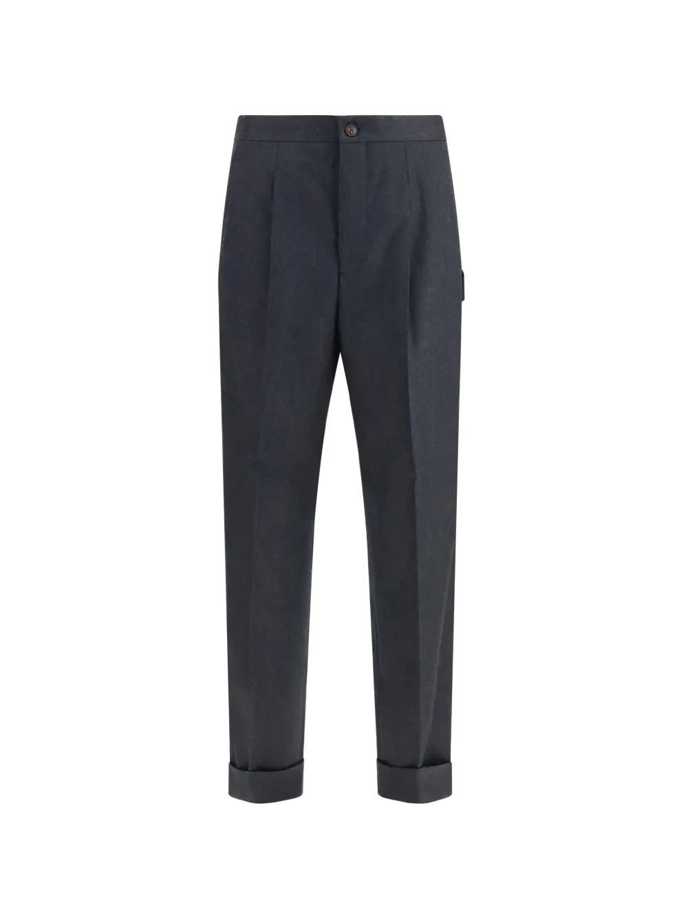 Umit Benan wool tailored trousers - Grigio