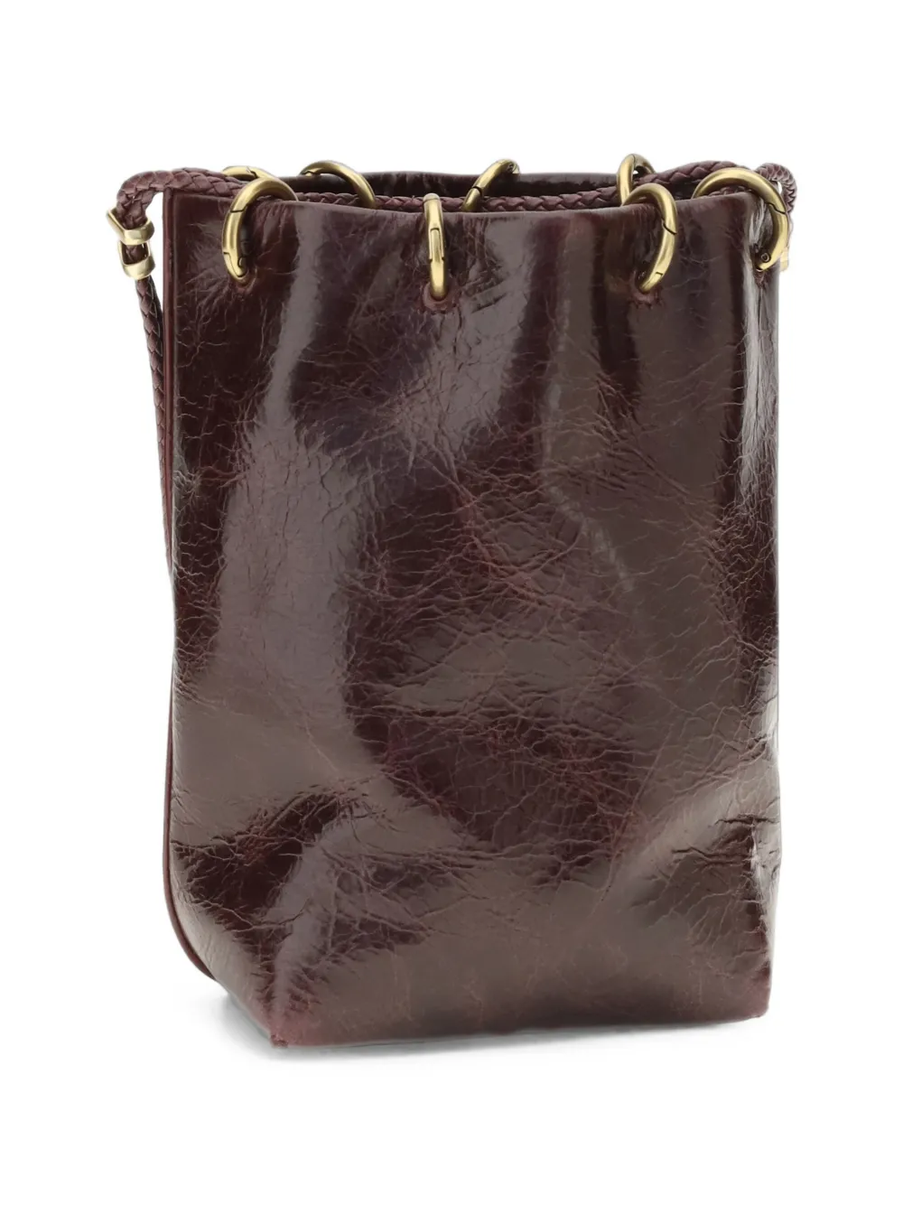 Benedetta Bruzziches Doudou Petite mini bucket-tas Bruin