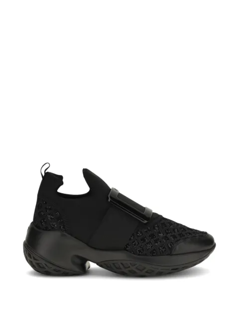 Roger Vivier Viv Run embroidered sneakers