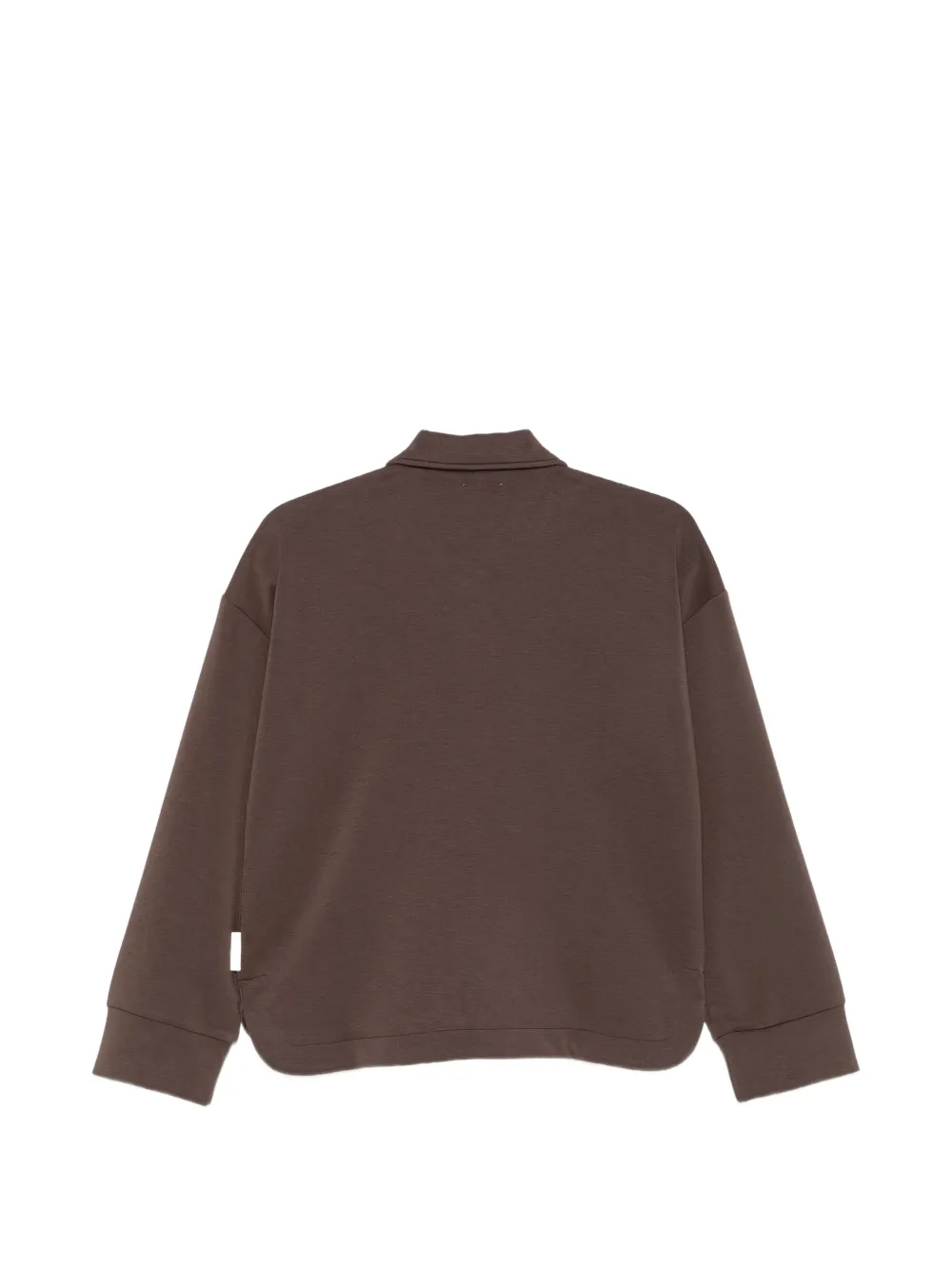 Marc O'Polo Button-up shirtjack met borstzak Bruin