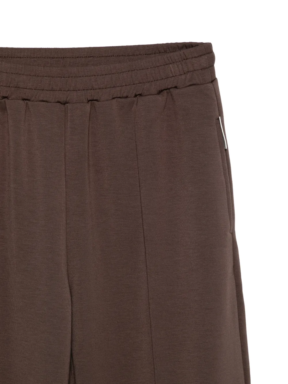 Marc O'Polo Broek met elastische tailleband Bruin