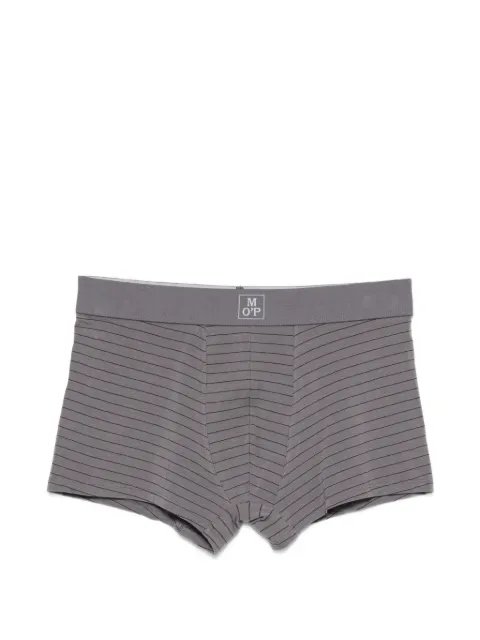 Marc O'Polo check-print striped boxers (set of three)
