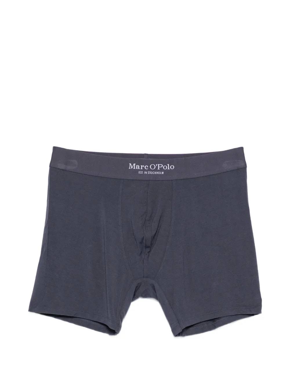 Marc O'Polo Drie boxershorts met logoband Grijs