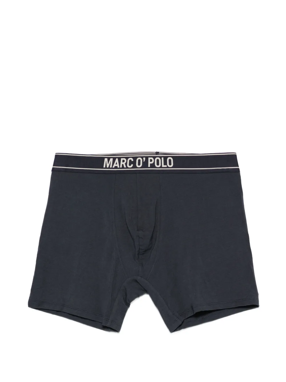 Marc O'Polo Drie boxershorts met logoband Zwart