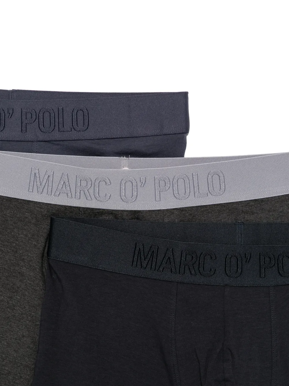 Marc O'Polo logo-waistband boxers (set of three) Grijs