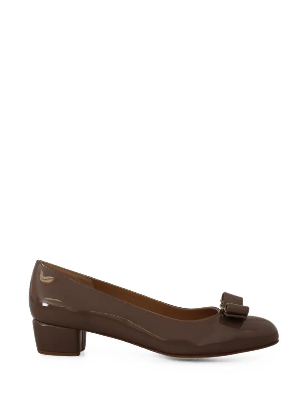 Ferragamo Vara bow pumps - Brown
