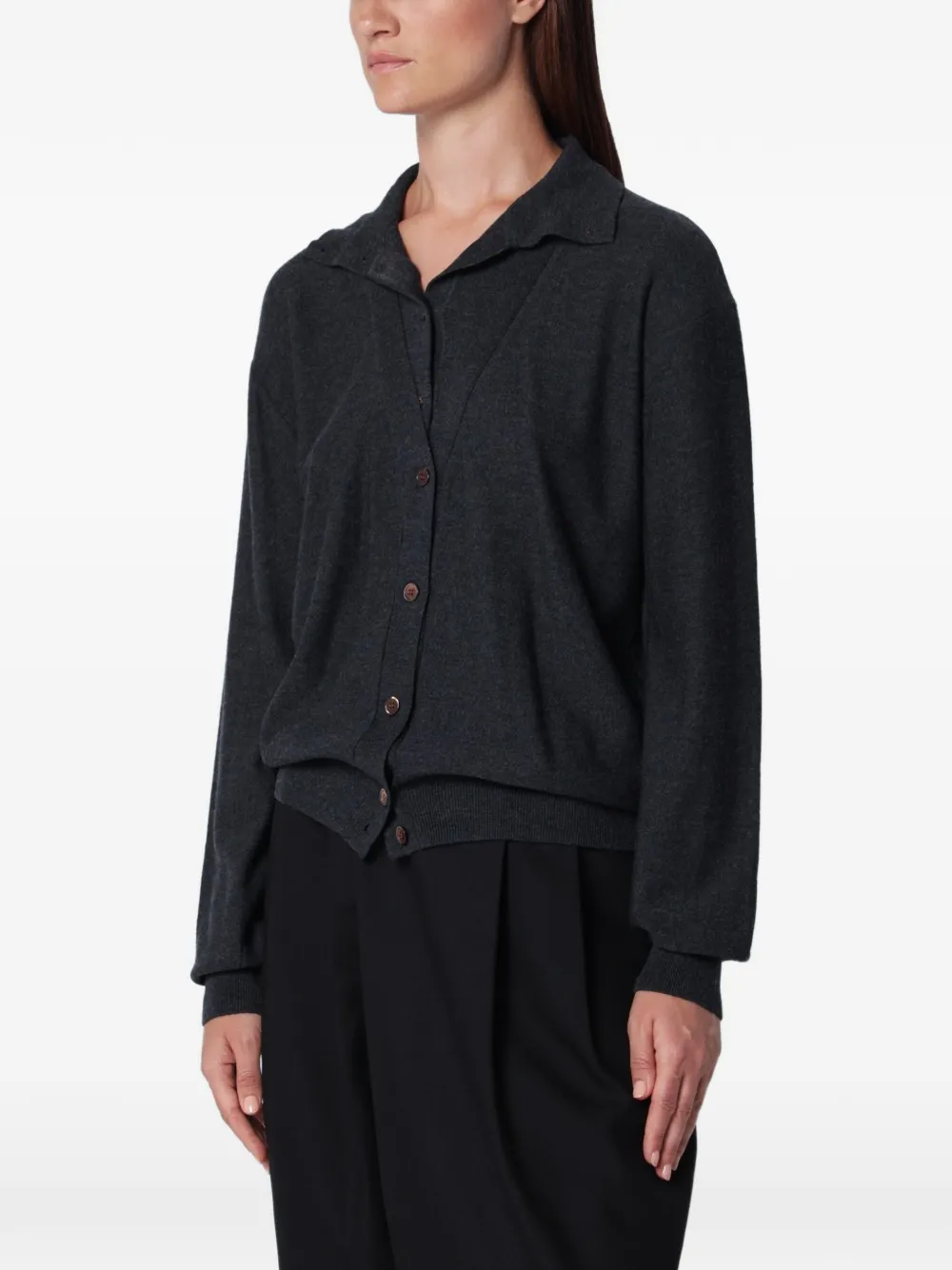 SOURCE UNKNOWN Fabbie wool cardigan - Grey
