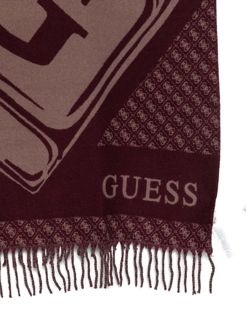 GUESS USA Sjaal met logoprint Rood