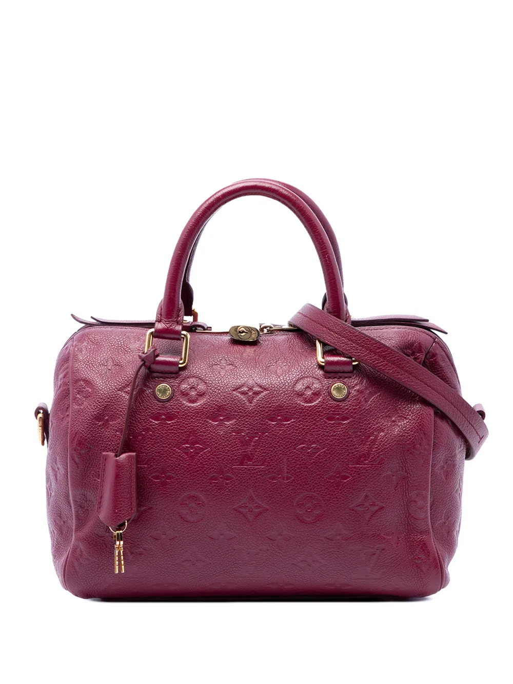 Louis Vuitton Pre-Owned sac à main Monogram Empreinte Speedy 25 (2012) - Rouge