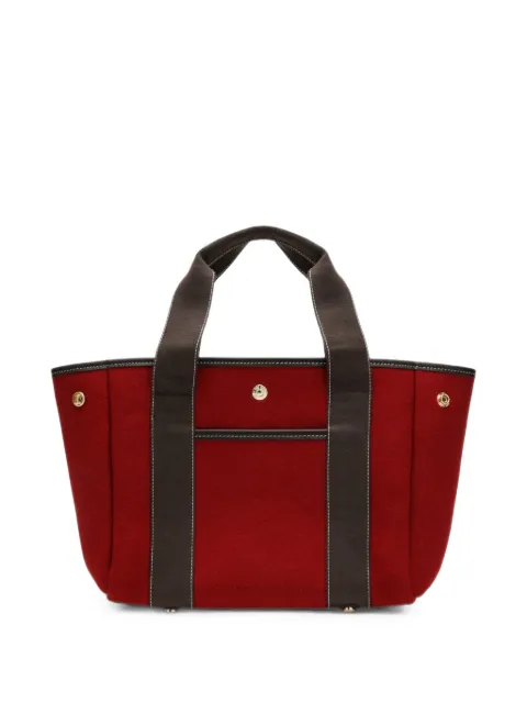 Rue De Verneuil small Traversée leather-trim tote bag