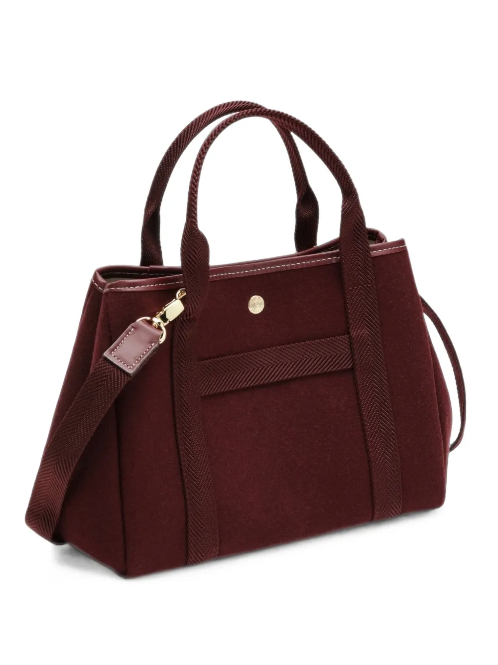 Rue De Verneuil small Traversée flannel tote bag
