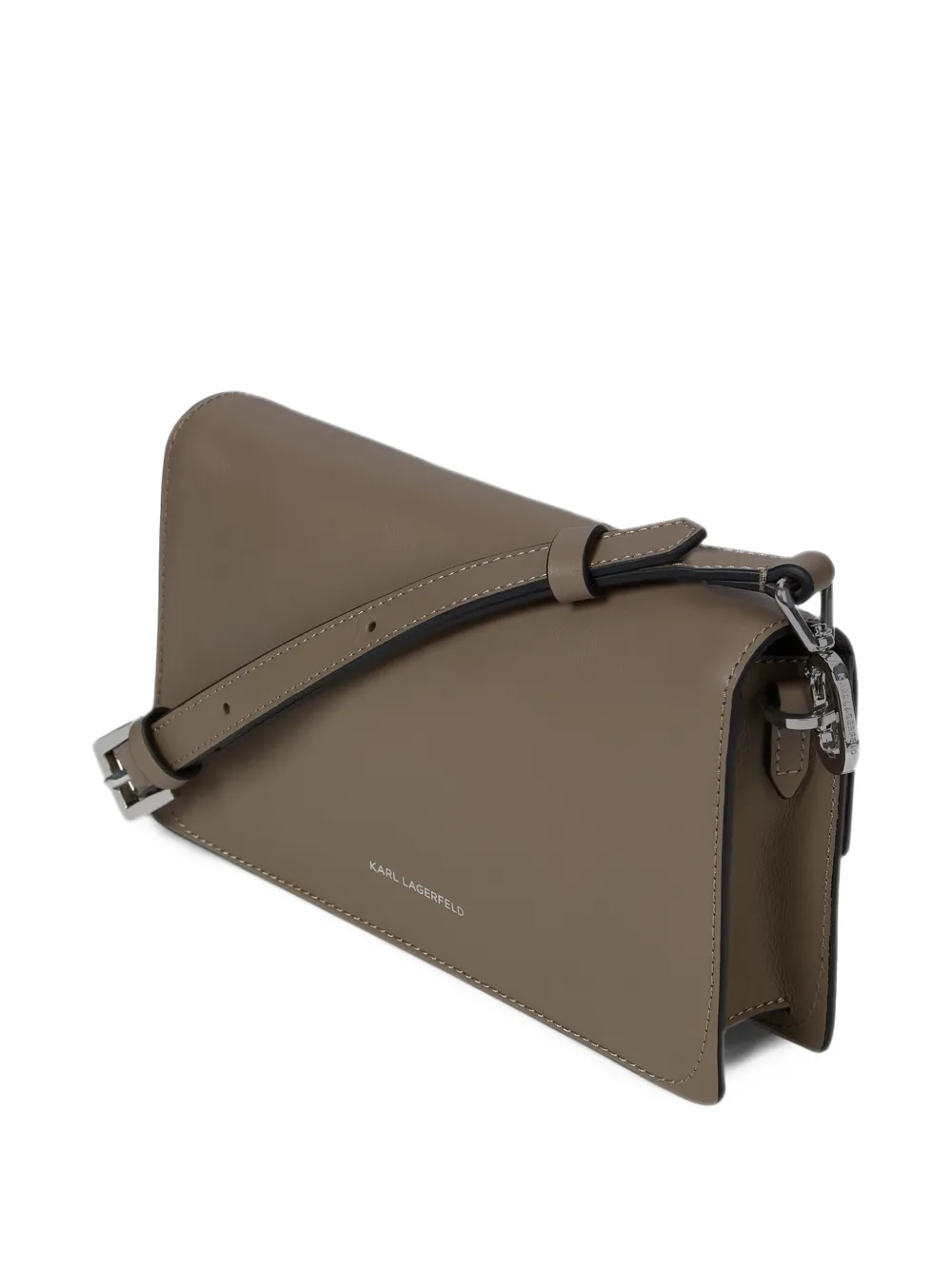 Karl Lagerfeld Borsa a tracolla K/Signature - Toni neutri