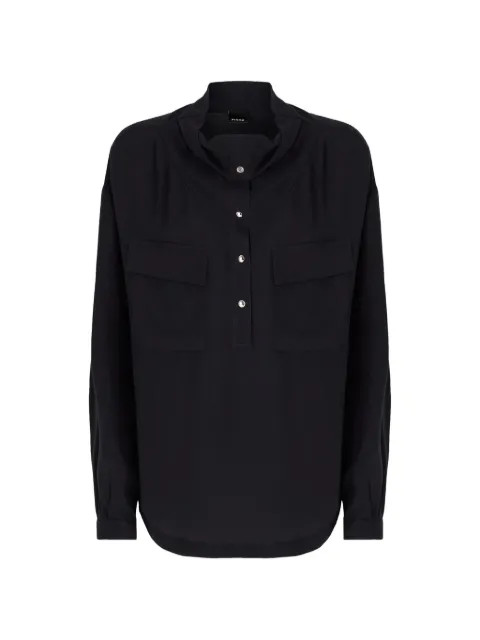 PINKO blouse with pockets and buttons