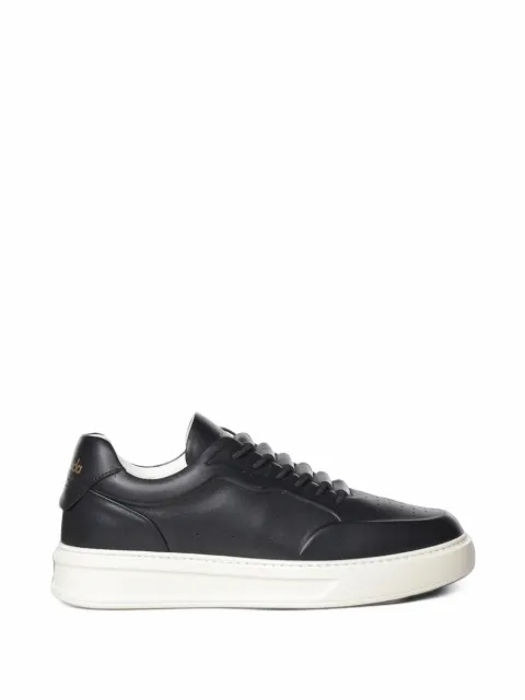 Baracuta perforated panelled sneakers