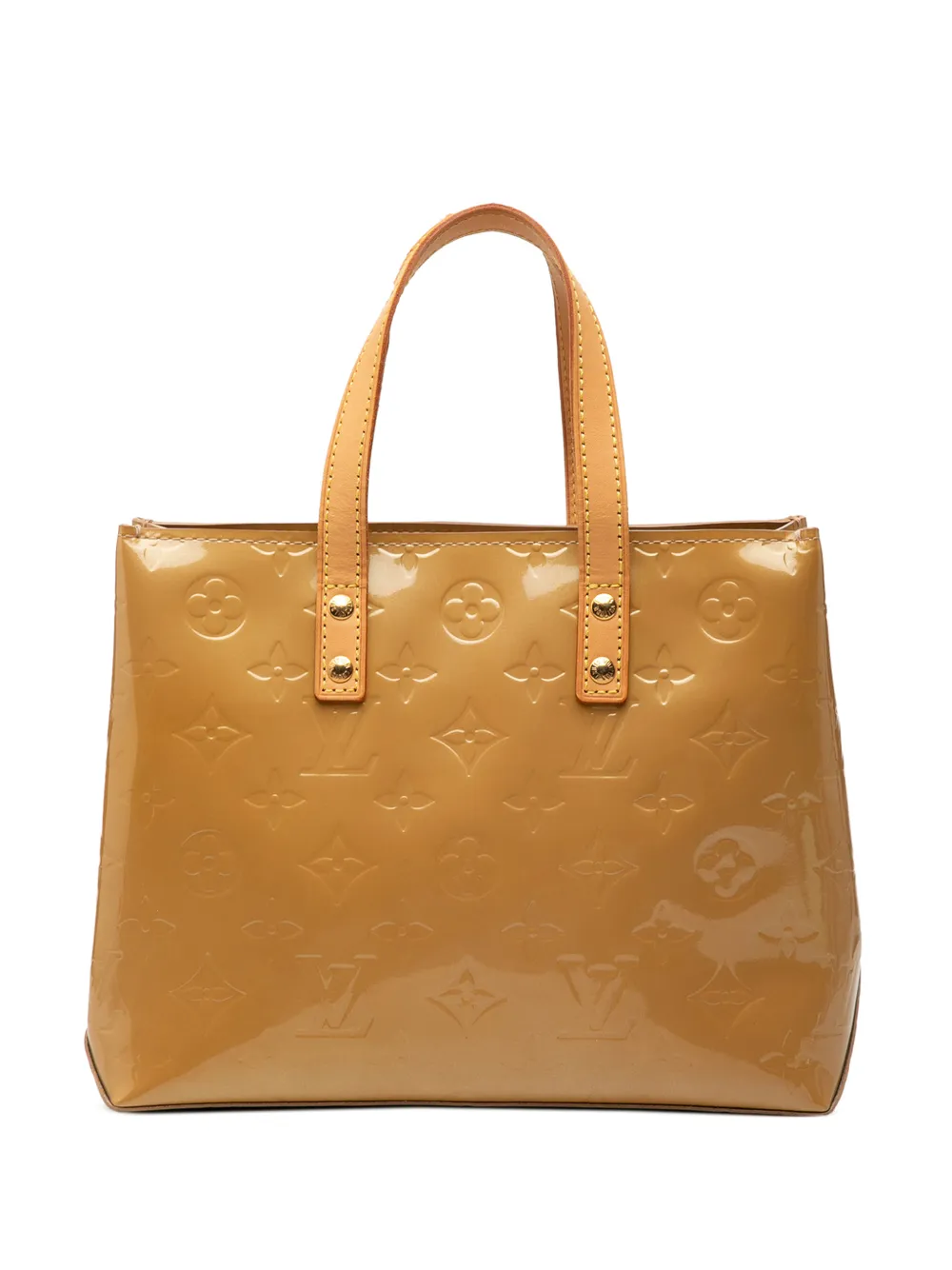 Louis Vuitton Pre-Owned sac à main Monogram Vernis Reade PM (2005) - Tons neutres