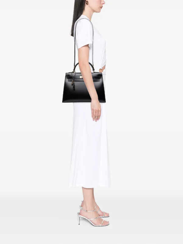 Hermès Pre-Owned 1992 ボックスカーフ ケリー セリエ 32 サッチェル
