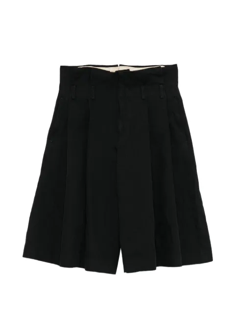 Comme des Garçons Homme Plus pleated wide-leg shorts