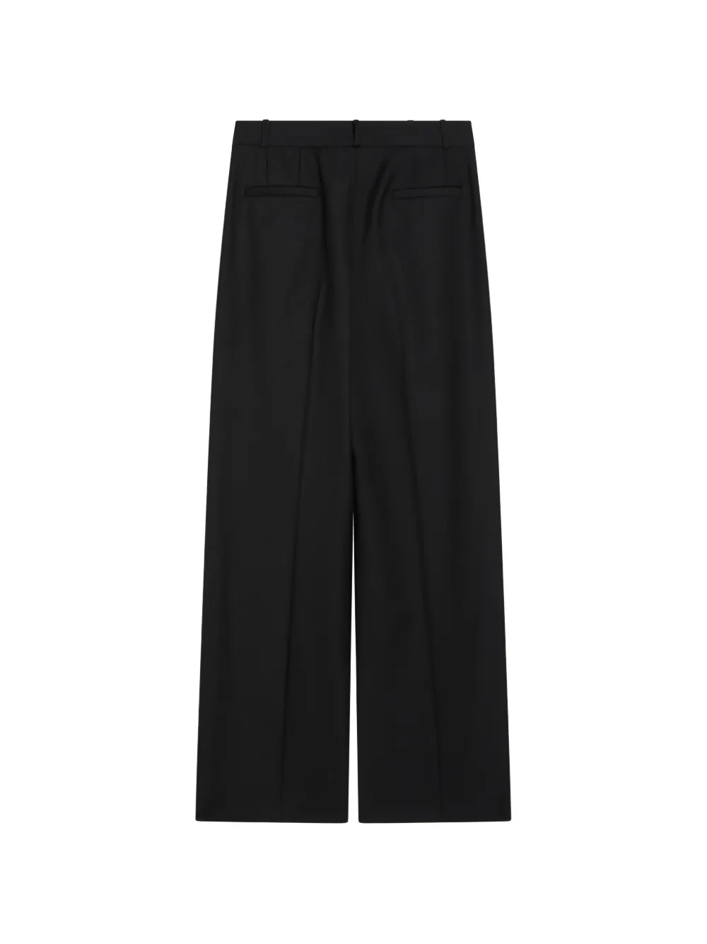 LouLou de Saison Sbiru straight plooibroek Zwart