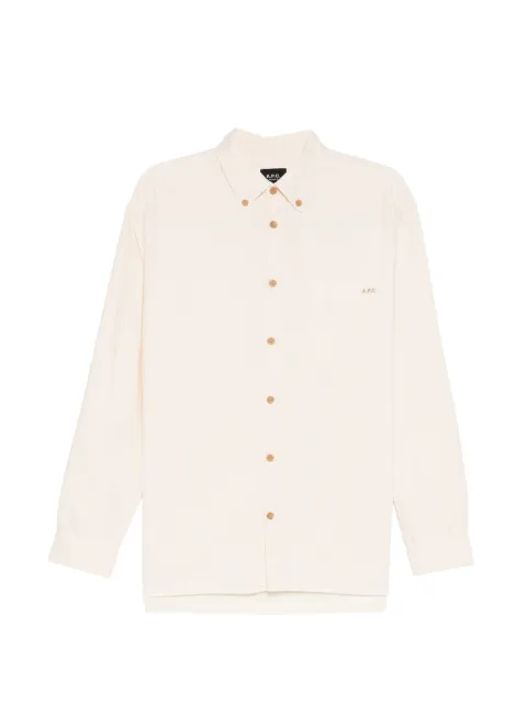 A.P.C. camisa con botones
