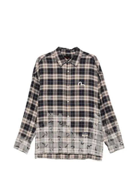EVISU check-pattern shirt