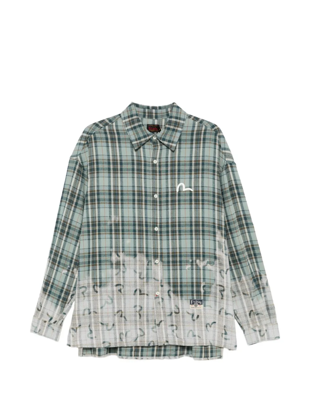 EVISU seagull-print shirt