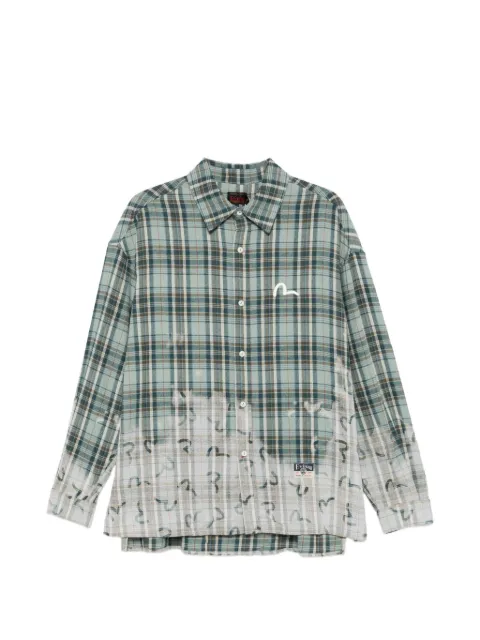 EVISU seagull-print shirt