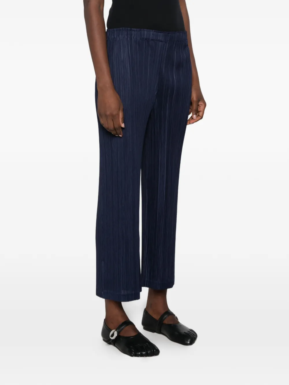 Pleats Please Issey Miyake Thicker Bottoms 2 trousers Blauw