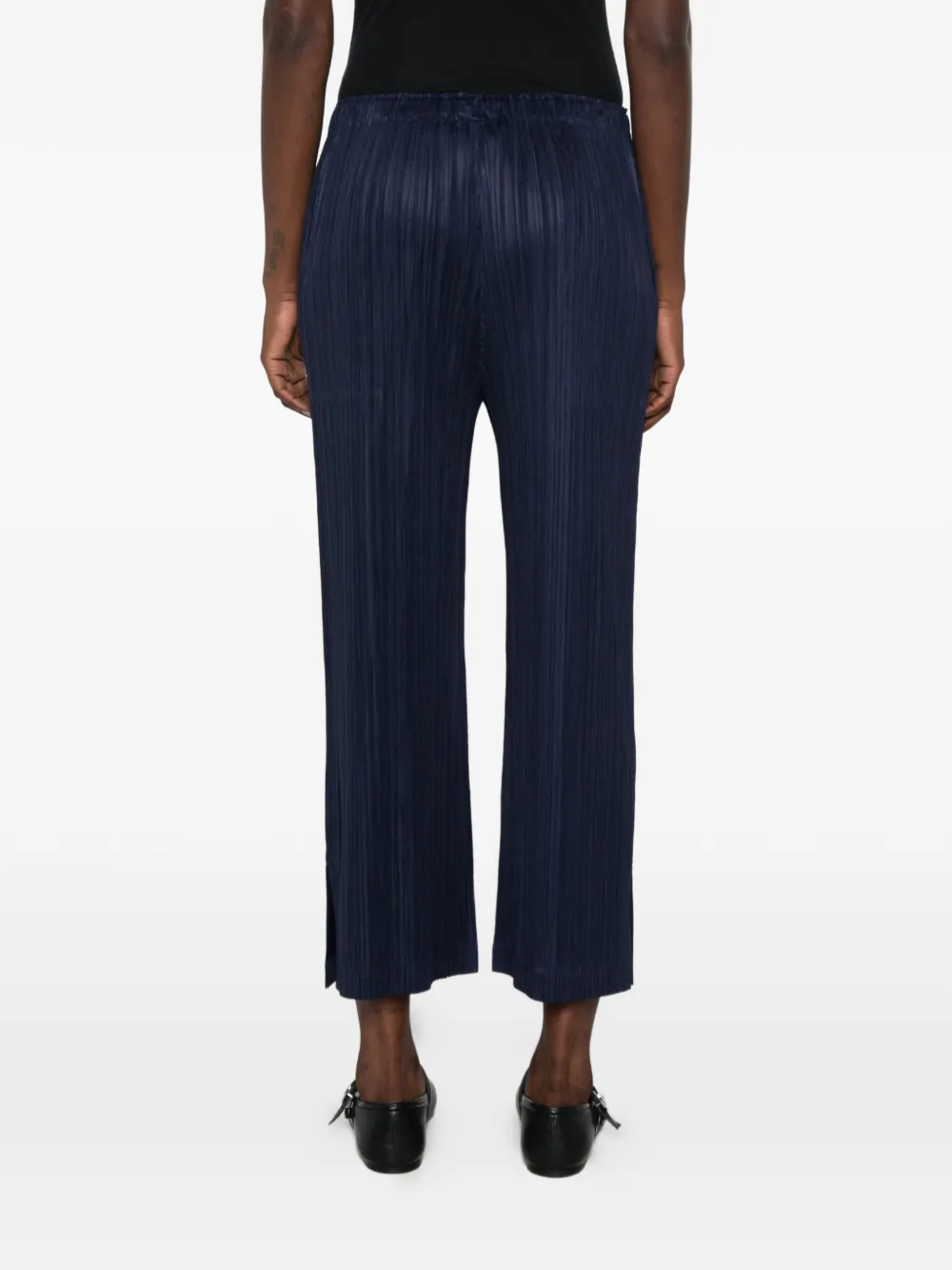 Pleats Please Issey Miyake Thicker Bottoms 2 trousers Blauw