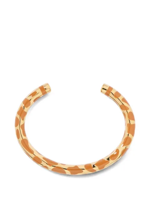 Aurelie Bidermann Positano giraffe-print bracelet