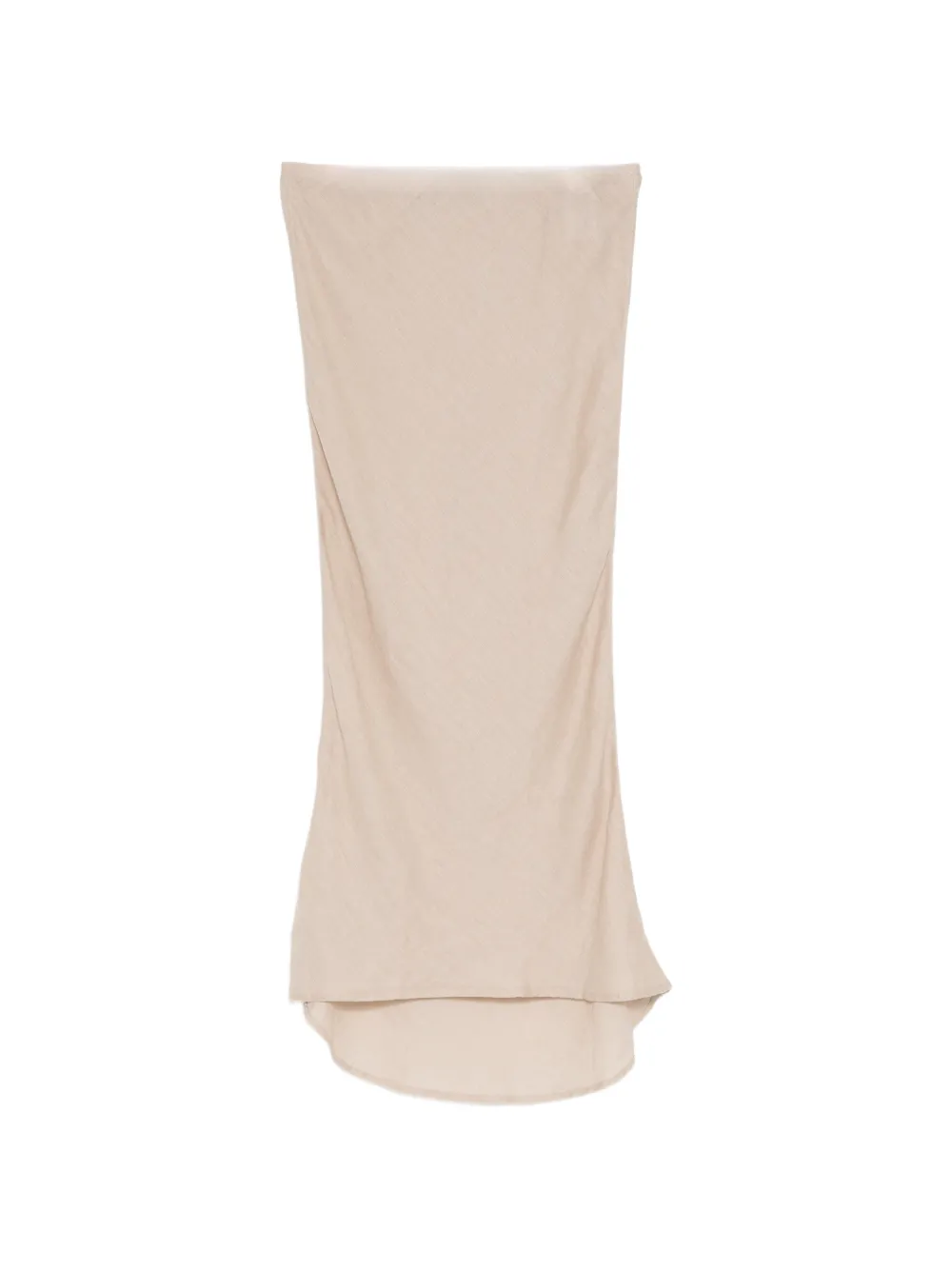 James Perse linen high-low skirt Beige