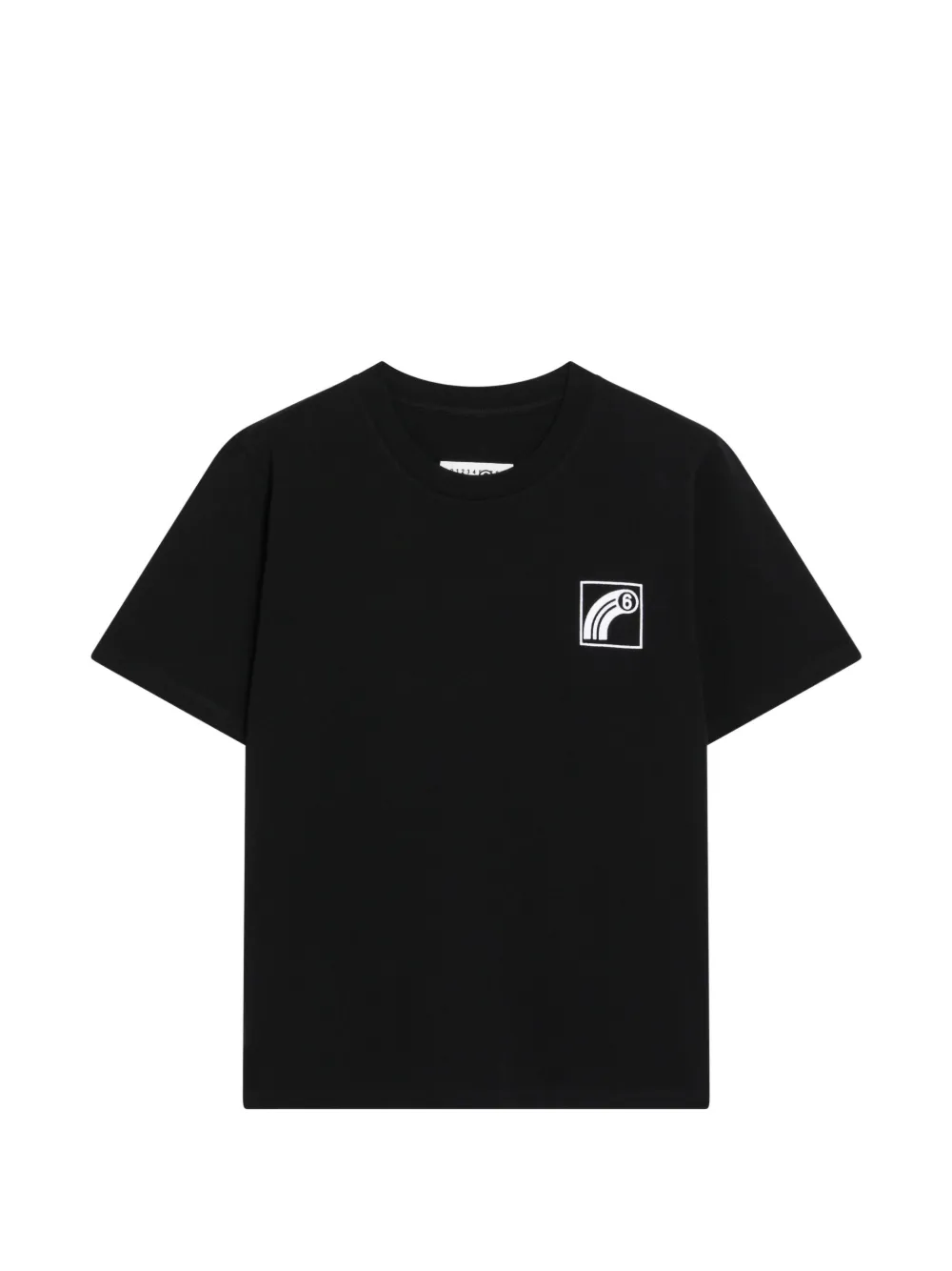 MM6 Maison Margiela graphic-print T-shirt - Schwarz