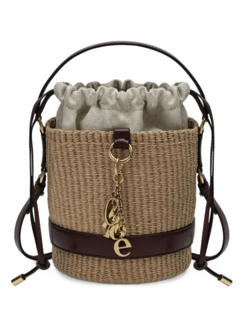 Chloé Charms woven bucket bag