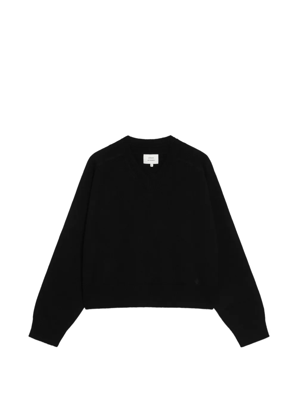 LouLou de Saison Anzor LDS V-neck cashmere sweater - Nero