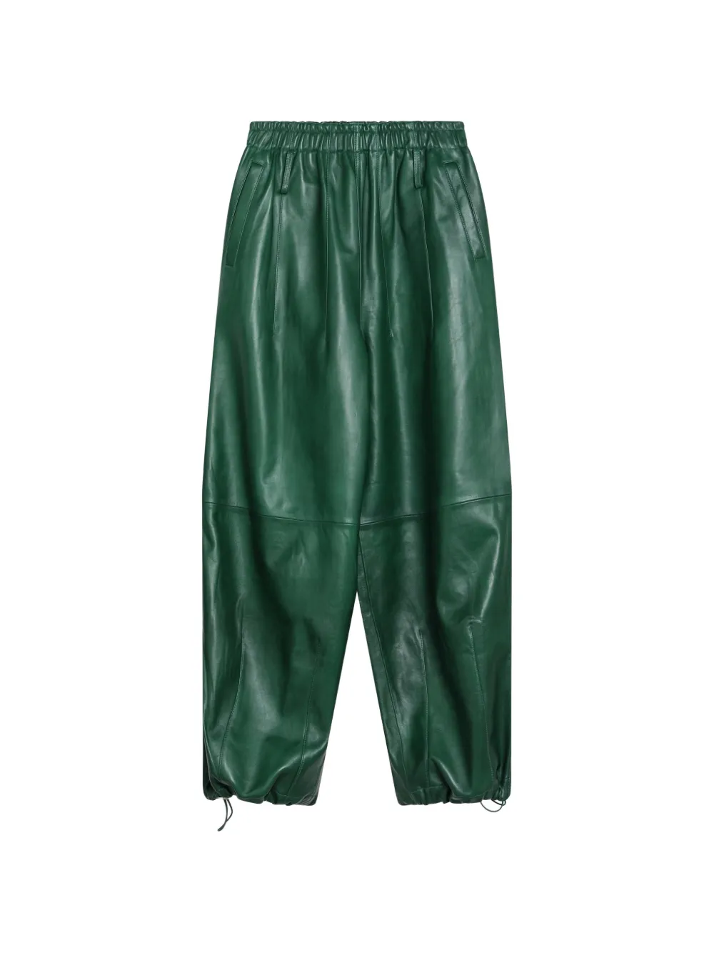 The Frankie Shop pantalon de jogging Oakdale en cuir - Vert The Frankie Shop pantalon de jogging Oakdale en cuir - Vert