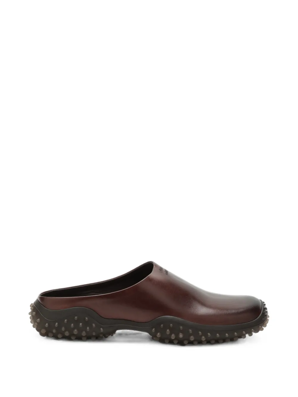 Miu leather mules Bruin