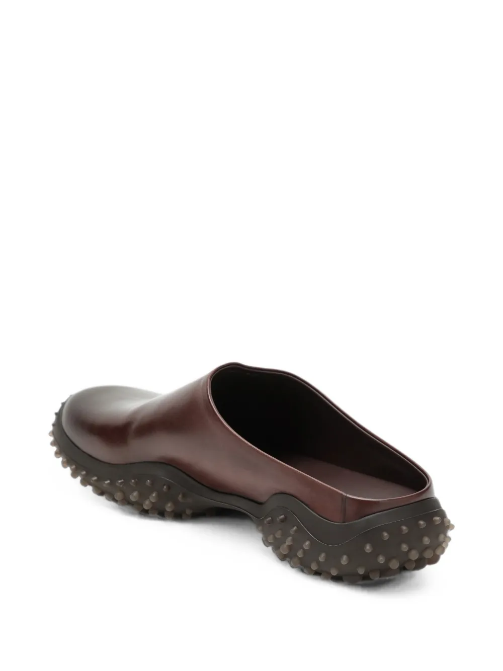 Miu leather mules Bruin