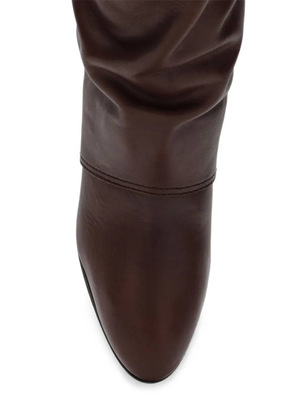 Chloé Anouk leather knee-high boots Bruin