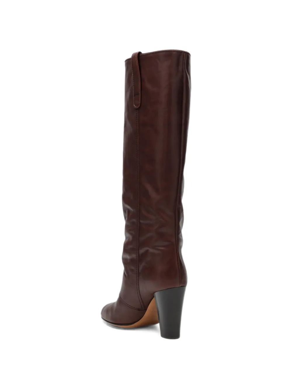 Chloé Anouk leather knee-high boots Bruin