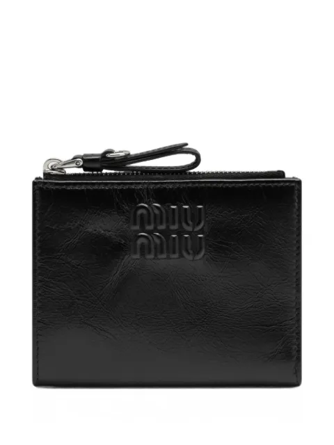Miu Miu Portemonnaie mit Logo