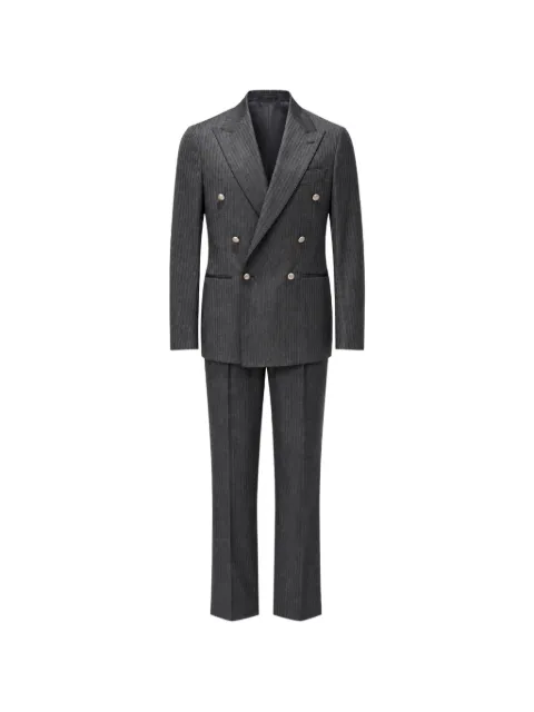 FRANZESE COLLECTION Rolls Royce herringbone double-breasted suit